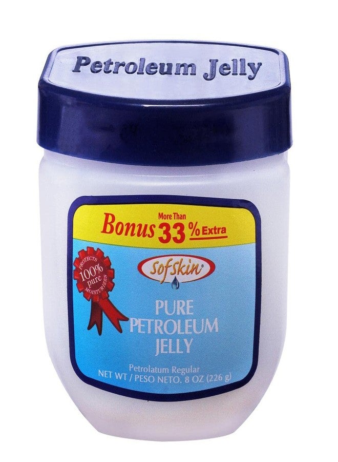 SOFSKIN (American Brand) Pure White Petroleum Jelly IP, pH 5.5 No skin alllergy, 100g - No Smell - Exp. 5 yrs. - Pack of 3 - Image 3