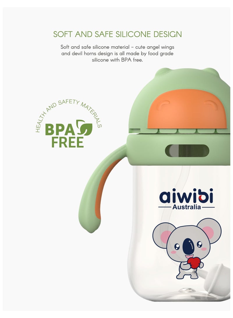 أيويبي زجاجة ماء للأطفال من I، 30 مل، خضراء - Image 2