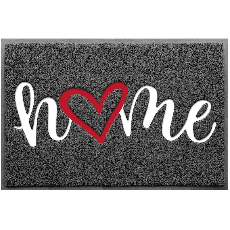 StepLively Door Mat Home Welcome Mats Outdoor and Indoor HeavyDuty LowProfile NonSlip Durable Front Welcome Mat Doormat for Home Entrance Outside Entry Yard Floor Patio 35x24 Grey