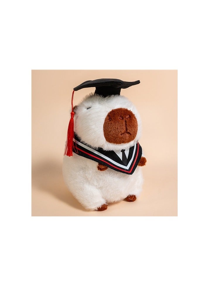general Dr. Capybara Graduation Plush, Giant Plush Doll, Cute Animal PhD Toy, Gift for Kids, Girls, and Boys - Image 1