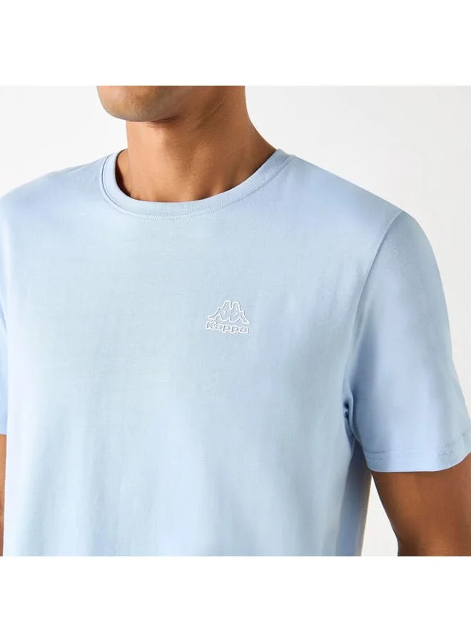 Kappa Kappa T-shirt with Crew Neck and Short Sleeves