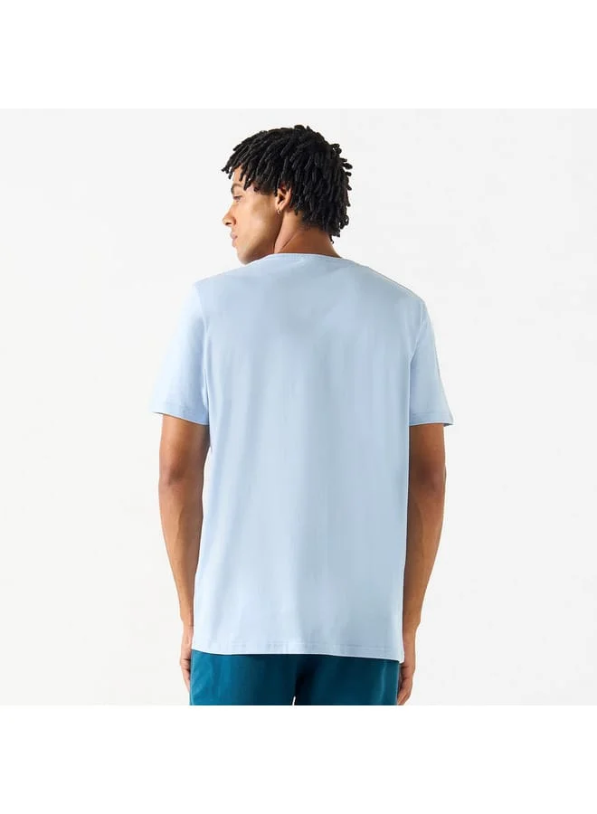 Kappa Kappa T-shirt with Crew Neck and Short Sleeves