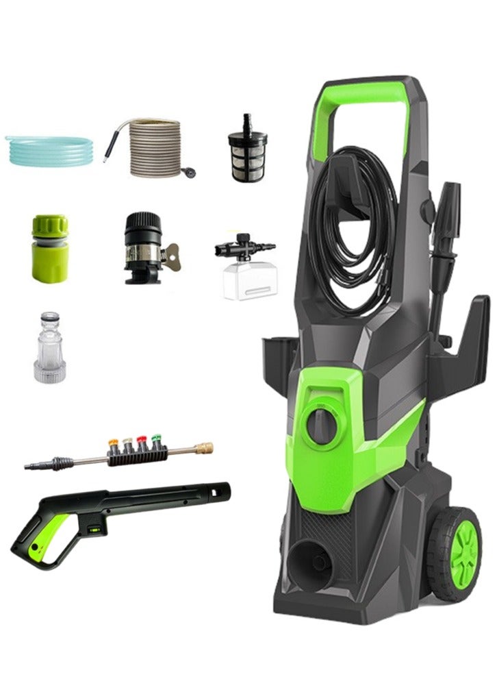 WALALLA Electric Pressure Washer, Foam Cannon, 4 Different Pressure Tips, 19.3M, High Pressure Water Power Washer, 3000 PSI 2.4 GPM ,9L/min , for Car, House, Patio, Deck, Fence, Driveways - Image 1
