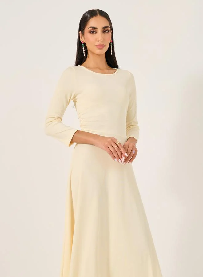 Styli A-Line Midi Dress