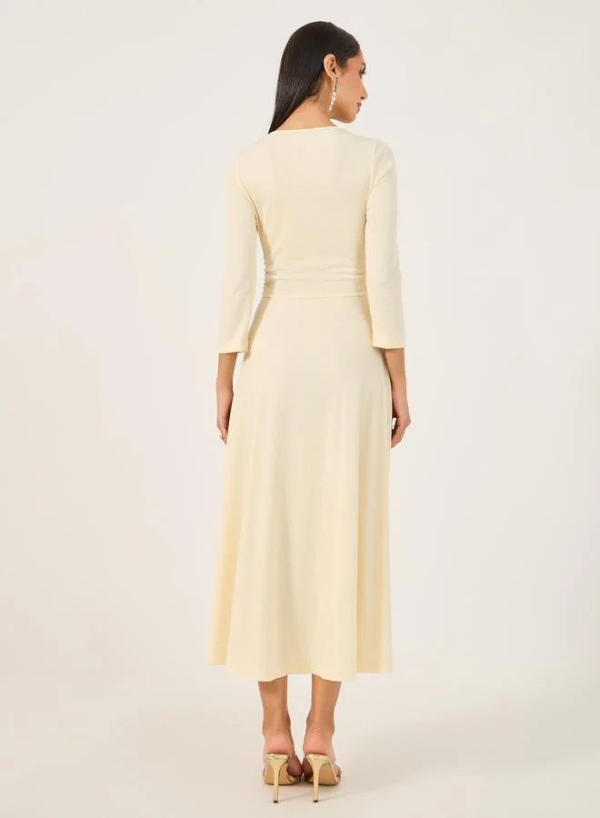 Styli A-Line Midi Dress