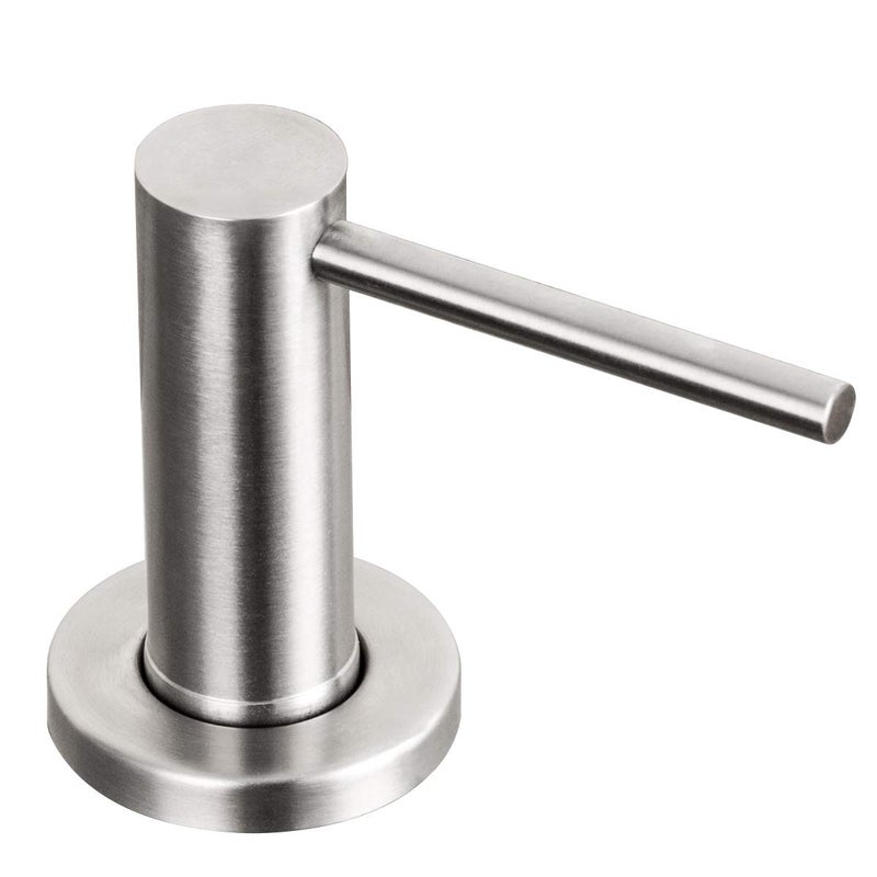 GAPPO Soap Dispenser for Kitchen Sink Brushed Nickel GAPPO Stainless Steel Countertop Pump Hand Lotion Built in Bottlend Lotion Built in Bottle - Image 1
