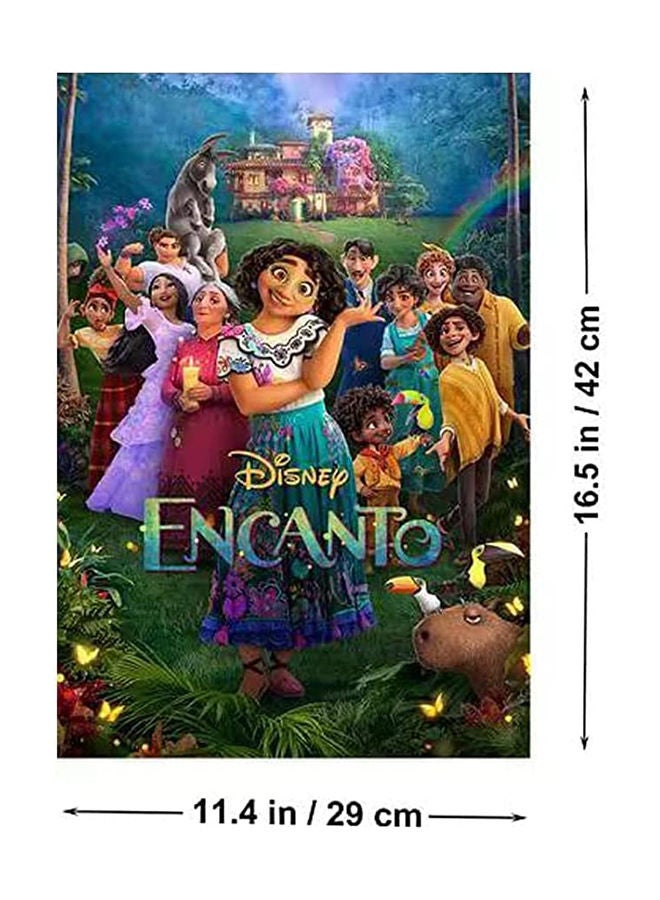 اب تو ديت  بوسترات فنية لشخصيات مشهورة لتزيين حفلات غرف الاطفال واماكن اللعب 8 قطع، لوازم حفلات اعياد ميلاد الاطفال - Image 4