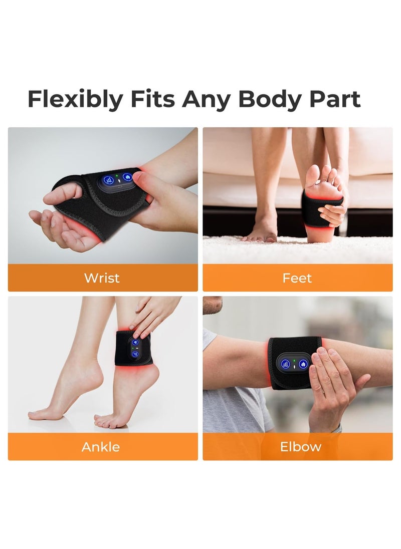 General Rechargeable Wireless Red Light Therapy Wristband for Hand, Wrist, Finger and Joint Discomfort, Perfect for Workers and Sports Enthusiasts  - Image 4