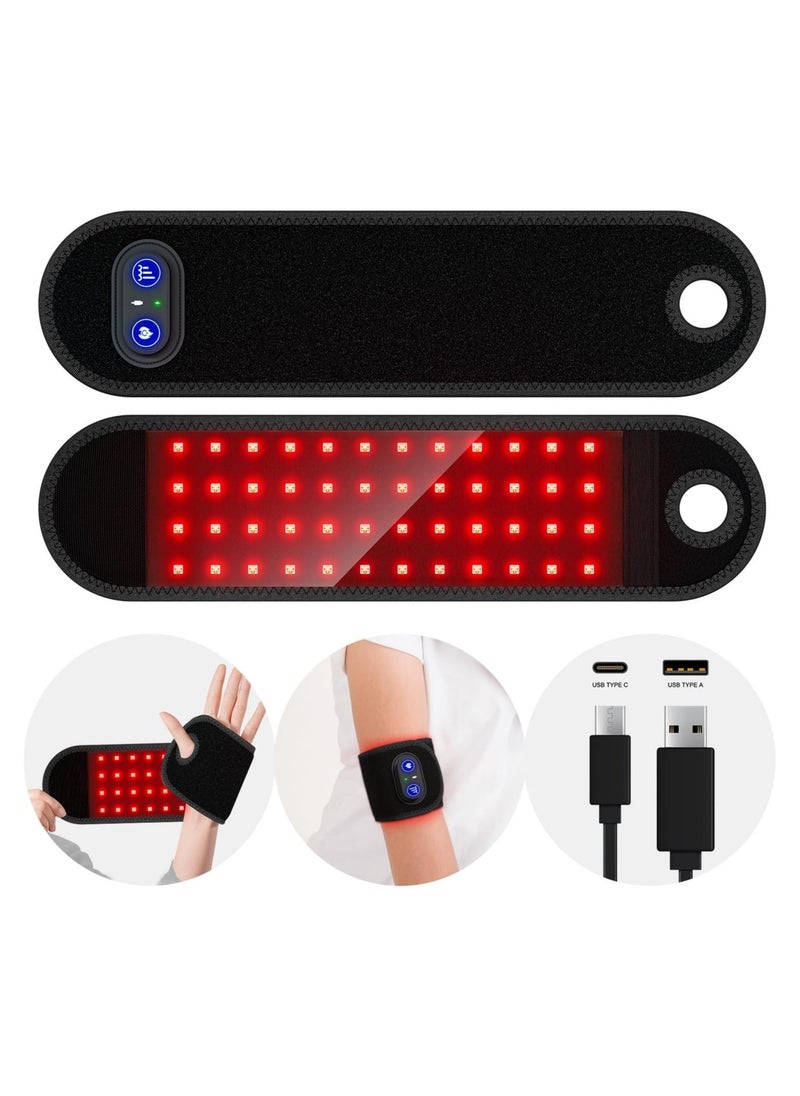General Rechargeable Wireless Red Light Therapy Wristband for Hand, Wrist, Finger and Joint Discomfort, Perfect for Workers and Sports Enthusiasts  - Image 1