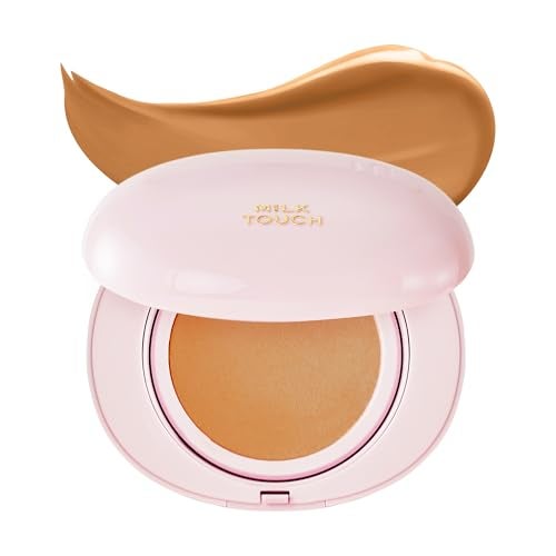 milktouch Cushion Foundation 24H Flawless Skin Radiant Shine No Oxidation LongLasting NonCreasing 60 Hydrating Skincare Infused Korean Foundation 30N Hazel - Image 1