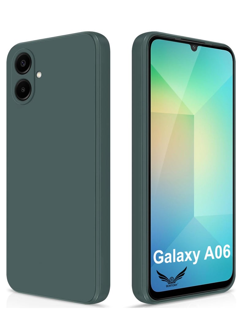 BORTONY Samsung Galaxy A06 Case Cover Soft Silicone Light Weight Back Cover for Galaxy A06 Slim Camera Protection Anti Scratch Case for Samsung Galaxy A06 - Image 1