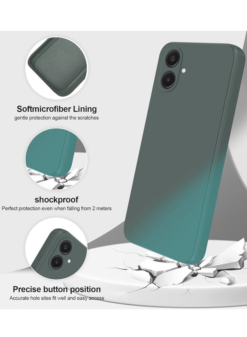 BORTONY Samsung Galaxy A06 Case Cover Soft Silicone Light Weight Back Cover for Galaxy A06 Slim Camera Protection Anti Scratch Case for Samsung Galaxy A06 - Image 2