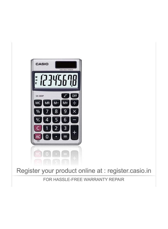 CASIO Value Series 8-Digits Basic Calculator Silver/Black - Image 5