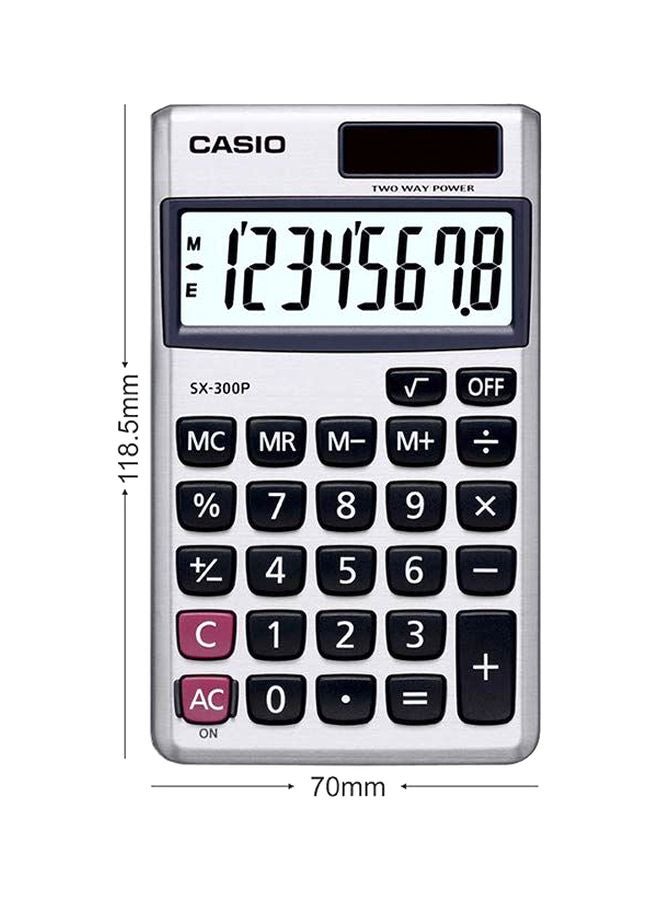 CASIO Value Series 8-Digits Basic Calculator Silver/Black - Image 3