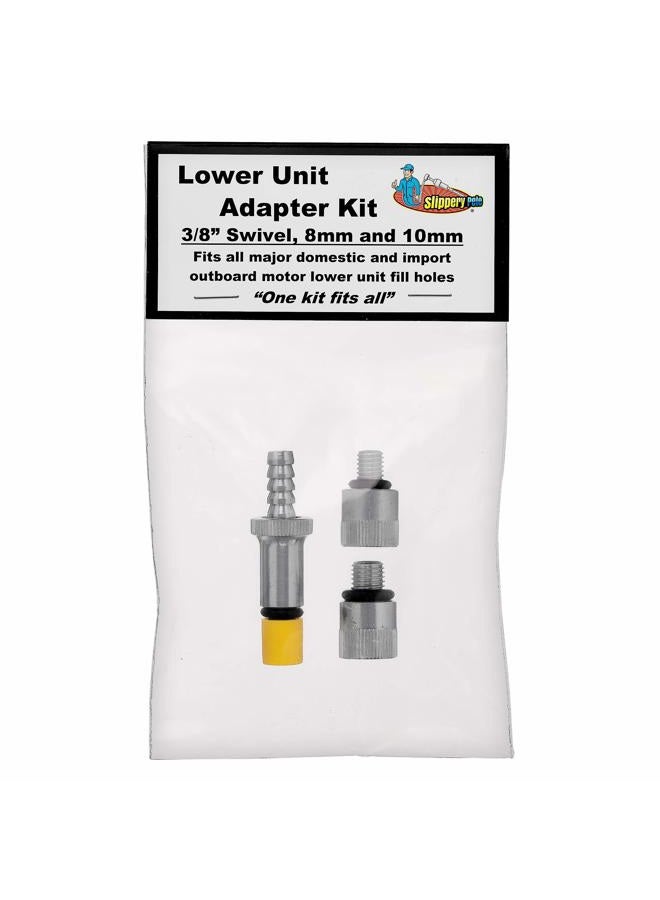 Slippery Pete Lower Unit Adapters fit Most Major Brands Outboard Motor(3/8 inch Swivel/10mm/8mm) DOES NOT FIT VOLVO PENTA - Image 5