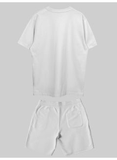 THREADCURRY THREADCURRY Osaka Unlmtd Printed Co-ord Set for Men - Half Sleeve Oversized T-Shirt and Shorts  - Image 2