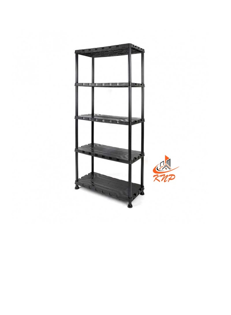 KNP 5-TIER PLASTIC SHELF UNIT - Image 1