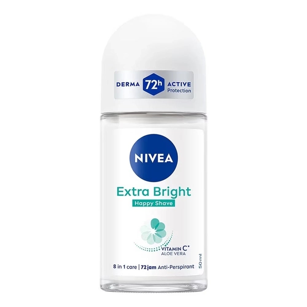 Nivea Extra Bright Happy Shave Anti Perspirant Roll On- 50ml