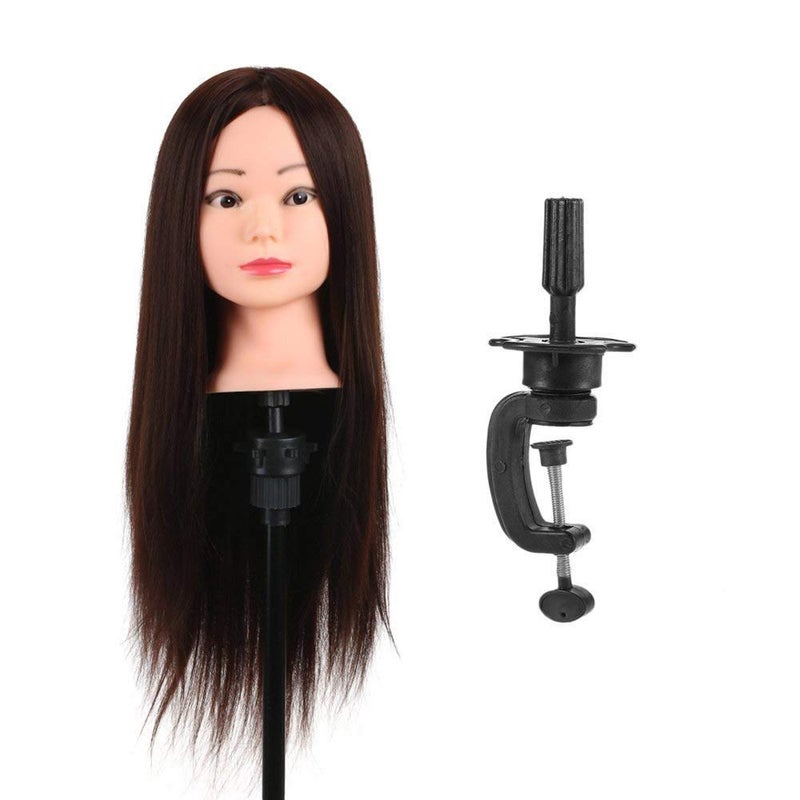 IAS Saloon Use Dummy For Hair Styling Practice Dummy With Stand Hair Extension Training Head Dummy - Image 3