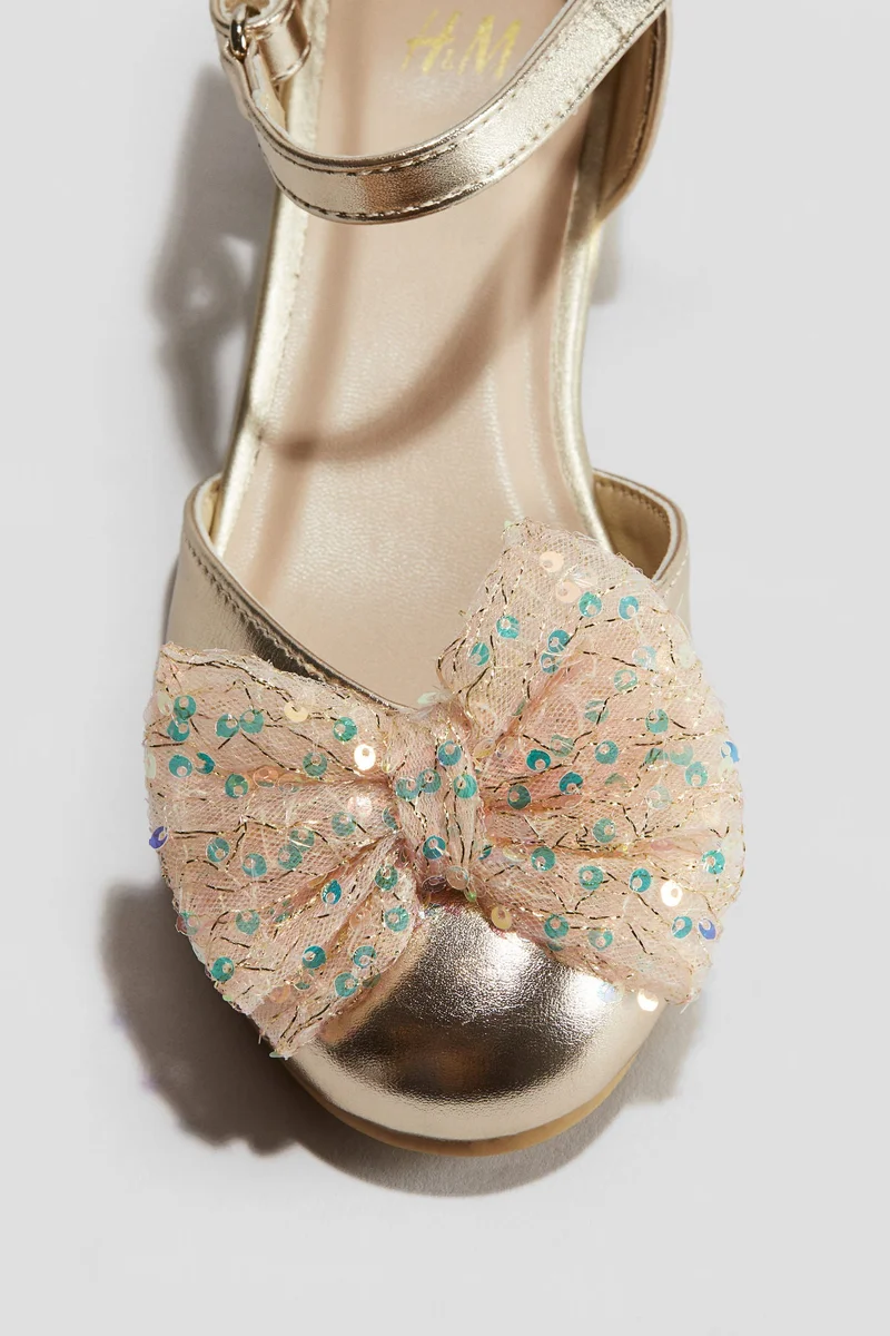 اتش اند ام Bow-Detail Shoes