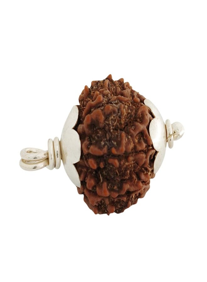 SENDAN 925 Sterling Silver Rudraksha Pendant | 5 Mukhi Nepali Rudraksha Pendant - Image 3