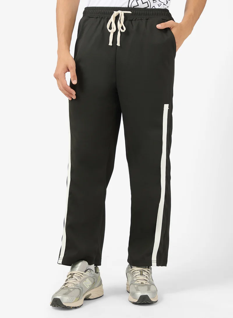 Half Panel Oversized Joggers