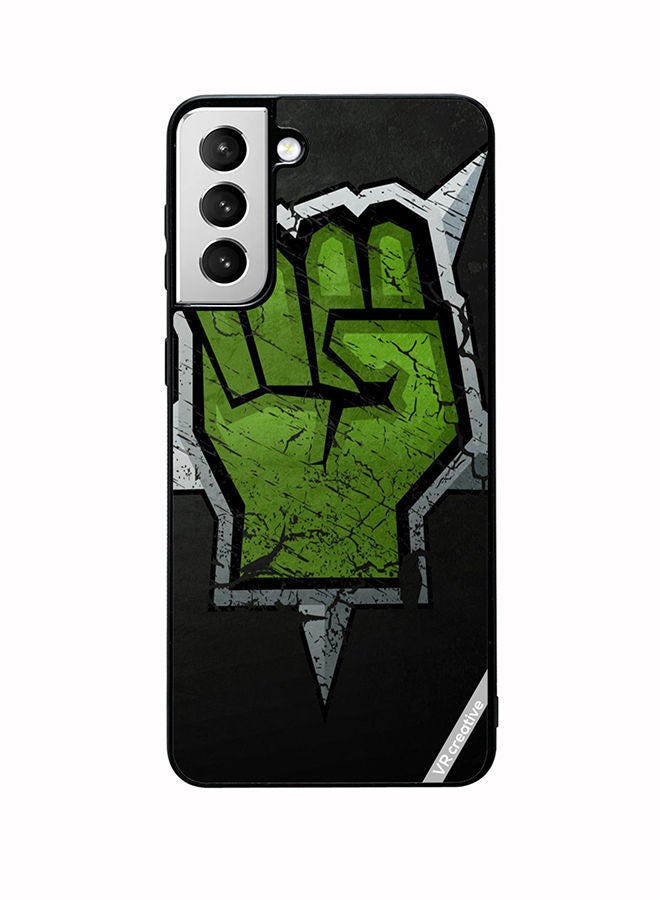 VR CREATIVE Protective Case Cover For Samsung Galaxy S22 5G Hulk Design Multicolour - Image 1
