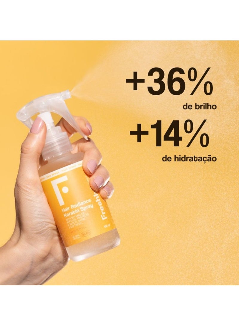 فريشلي بخاخ فريشلي كيراتين لترطيب الشعر وحمايته من الحرارة 100 مل - Image 4