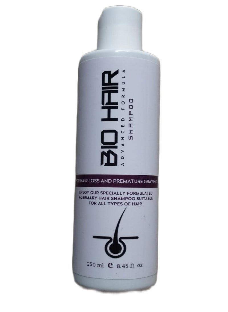 Bio Hair Care Shampoo for Hair Loss and premature Graying 250ml 