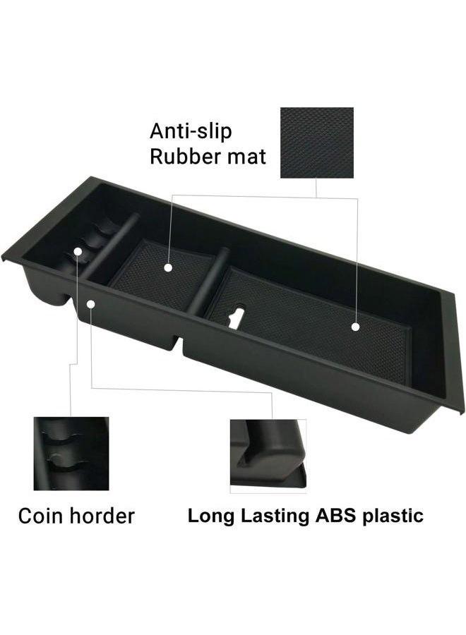 JOJOMARK Compatible with Ford F150 Accessories Center Console Tray Organizer Box Secondary Storage fits for Ford F150 2015-2020, 2017-2022 F250 F350 F450, 2018-2022 Expedition (2015-2020 F150) - Image 2