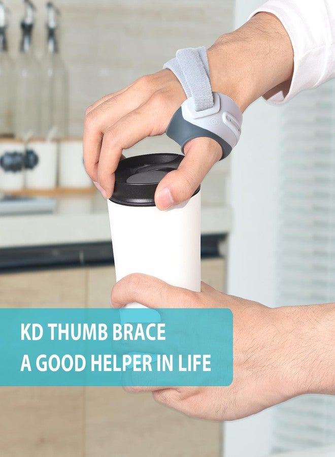 KD Thumb Brace: CMC Thumb Brace for Osteoarthritis CMC Joint Arthritis Pain, Thumb Splint Stabilizer with Thumb Sleeve, Flexible (Medium, Right Hand) - Image 4
