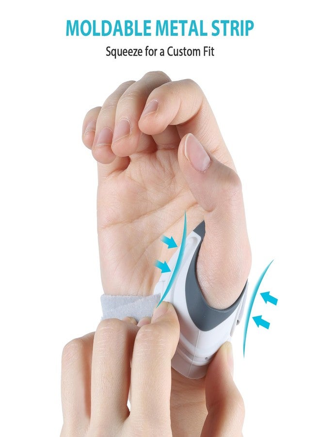 KD Thumb Brace: CMC Thumb Brace for Osteoarthritis CMC Joint Arthritis Pain, Thumb Splint Stabilizer with Thumb Sleeve, Flexible (Medium, Right Hand) - Image 3