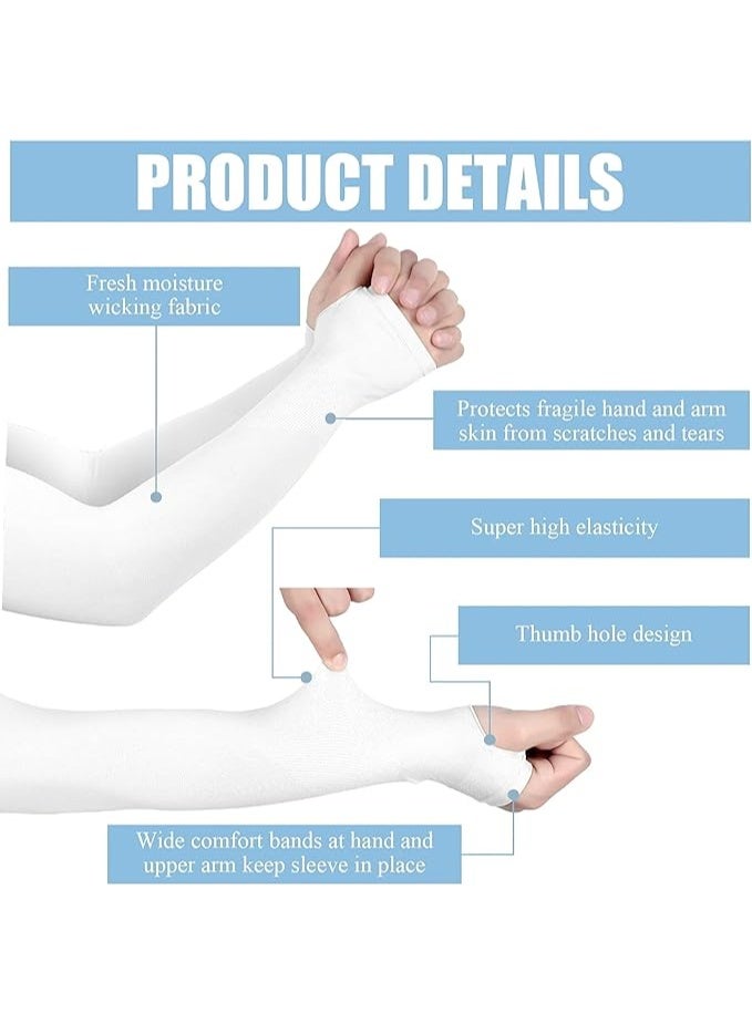 TRENDMALLS أكمام ذراع من تريندمالز، ضغط رياضي للحماية من أشعة الشمس فوق البنفسجية، مناسبة للرجال والنساء والأطفال - Image 3