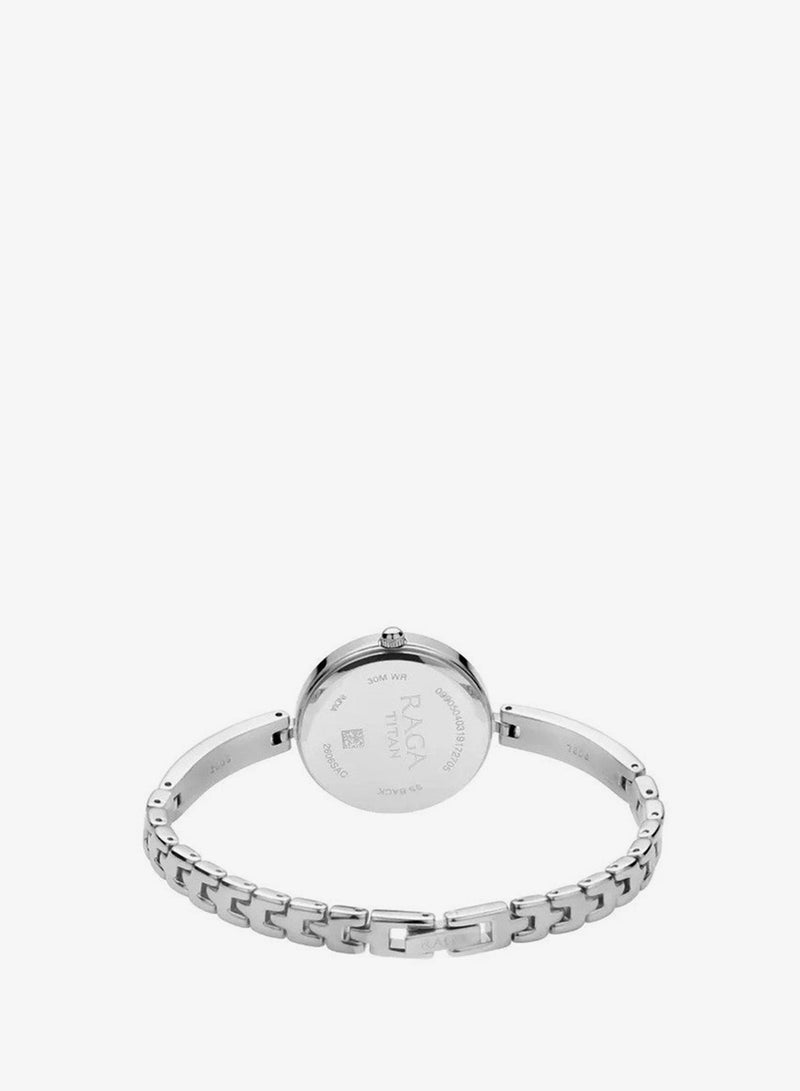 Titan Viva Grey Dial Women's Analog Watch 2606SM04 - Image 4