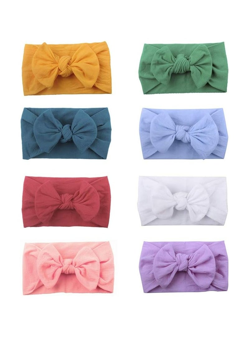 Oasisgalore Cute Pretty Baby Headbands Bows Headwraps for Girl，Newborn Toddler Child Hair Accessories  - Image 1