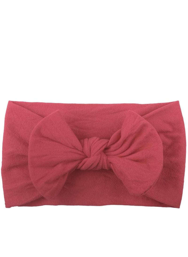 Oasisgalore Cute Pretty Baby Headbands Bows Headwraps for Girl，Newborn Toddler Child Hair Accessories  - Image 5