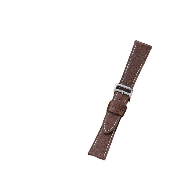 Bluejw Top Grain Leather Watch Band – Vintage Premium Cowhide Replacement Strap with Quick Release for 18mm 19mm 20mm 21mm 22mm Watches - Image 5