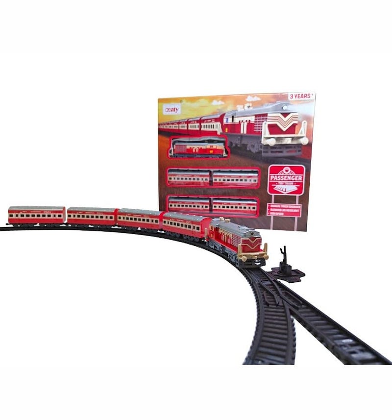 Centy Passenger Toy Train Set with Track Changer Feature - Battery Operated for Ages 3+ - Image 5