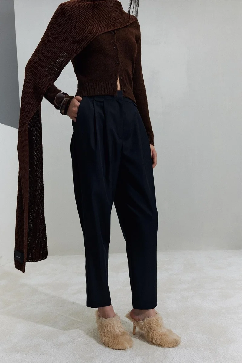 Suud Collection Navy Blue Riding Trousers