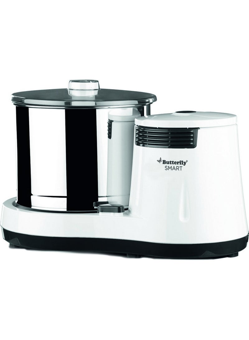 Butterfly Acrylonitrile Butadiene Styrene Smart Wet Grinder, 2L (White) with Coconut Scrapper Attachment, 150 Watt & Jet Elite 750-Watt Mixer Grinder with 3 Jars (Grey) - Image 3