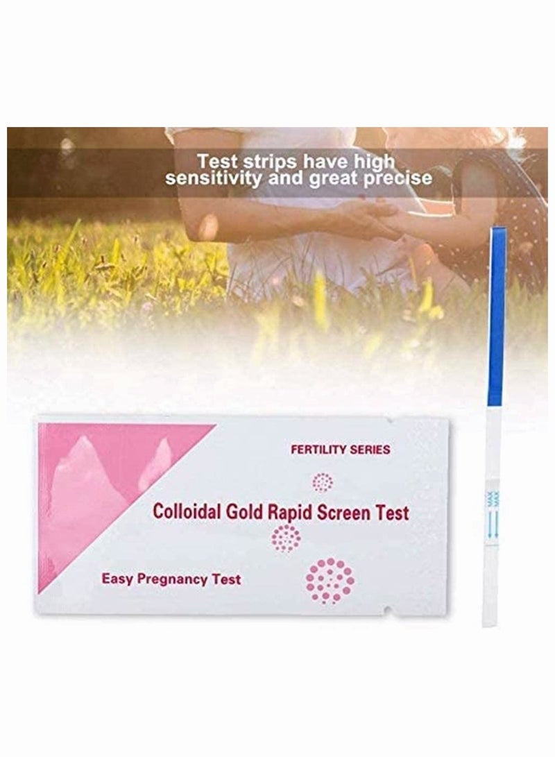 SINCHER Pregnancy Test Strips, Early Home Test 20 Pack+20 Urine Cup, for Women Home Testing