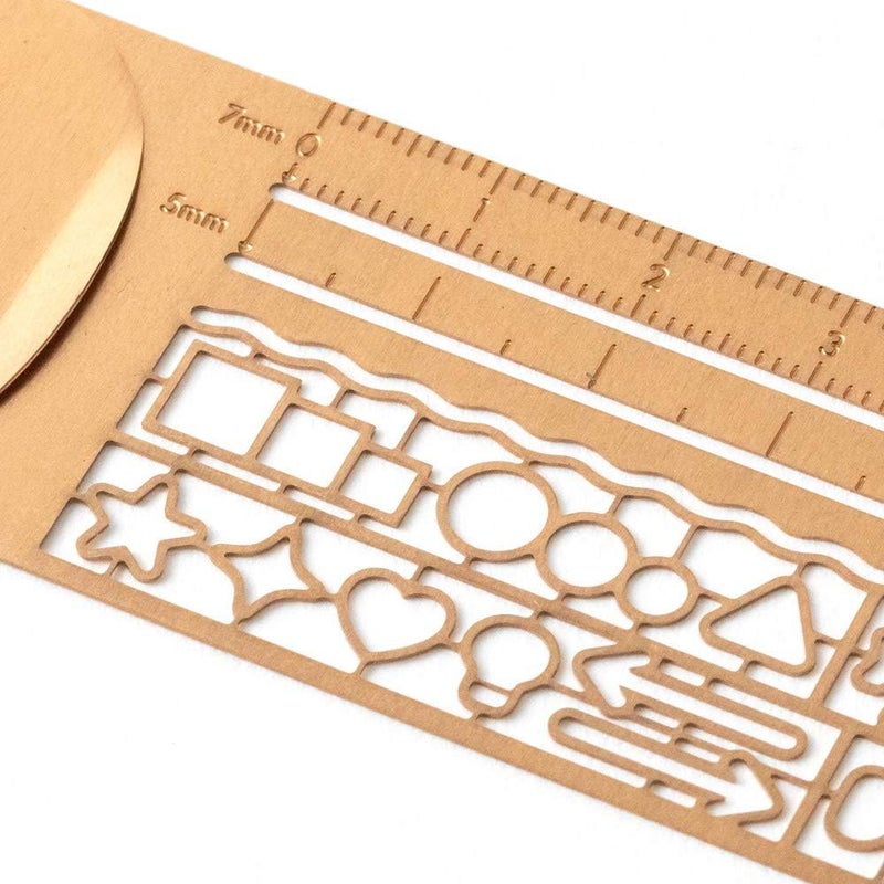 Midori DESIGNPHIL 42290006 , Clip Ruler, Copper A - Image 5