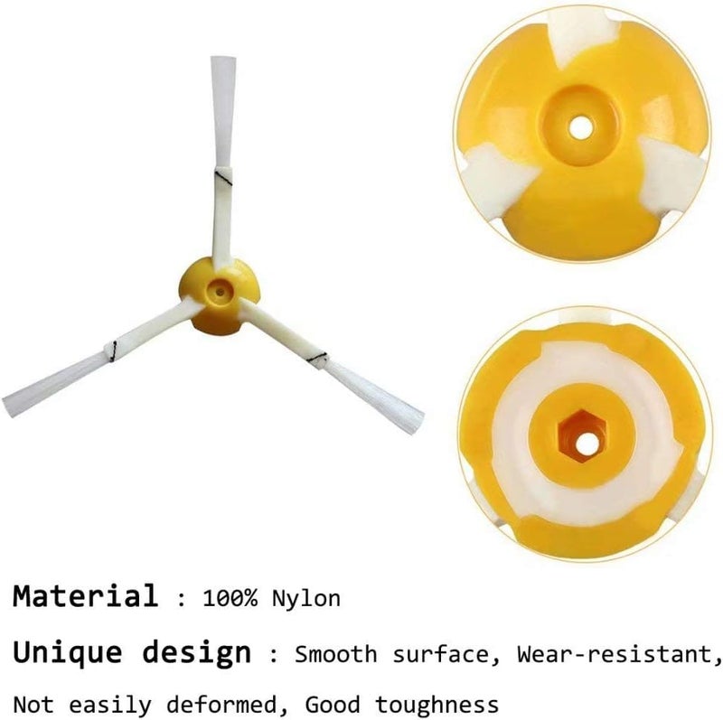 Ketsicart 11 Pack Replacement Parts for Vacuum Cleaner 800 900 Series 805 860 870 871 880 890 960 980 985 Vacuum Accessories Replenishement Kit with 1 Debris Extractor 3 Filters 3 Side Brushes Screws - Image 4