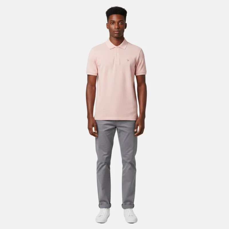 Blinky London Garment Dye Polo T-shirt