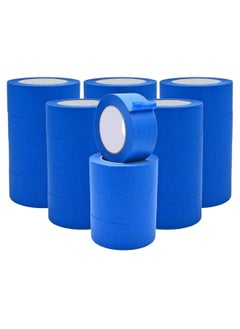 MARKQ Blue Painter’s Tape | 2" x 20 Yards Masking Tape for Painting, DIY Home Office School Stationery, Craft Decorating Tape [24 Rolls]  - Image 1