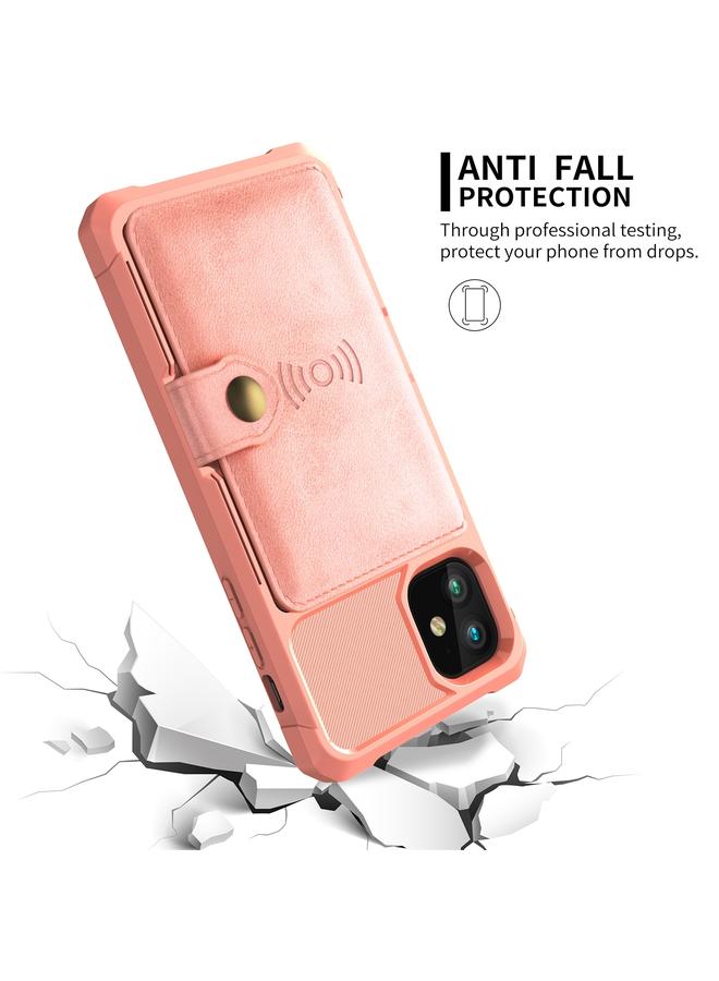 Zaboon Case For iPhone 11 Magnetic Wallet Card Bag Leather Case - Image 4