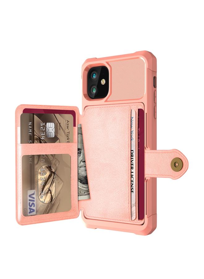 Zaboon Case For iPhone 11 Magnetic Wallet Card Bag Leather Case - Image 2