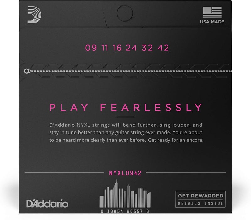 D'Addario أوتار جيتار كهربائي D'Addario NYXL 09-42 - Image 2