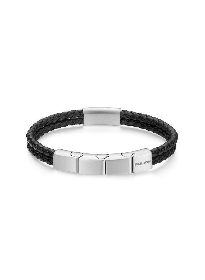 POLICE Parallel Braided Bracelet - Image 1