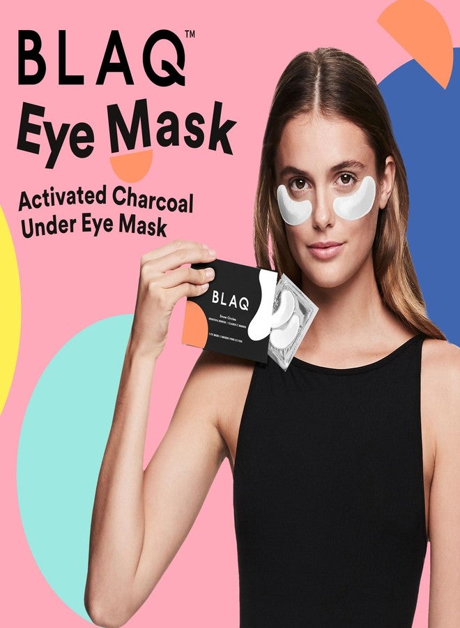 BLAQ Premium Under Eye Hydrating Patches for Dry Skin, Dark Circles and Puffiness. Snow Mushroom, Green Tea, Marine Algae, Vegan and Cruelty-Free, Snow Circles, 5-Pack - Image 2